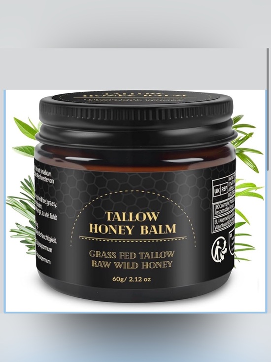 Other - Beef Tallow for Skin, Tallow and Honey Balm, Face and Body Moisturizer